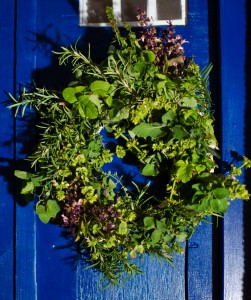 mint wreath